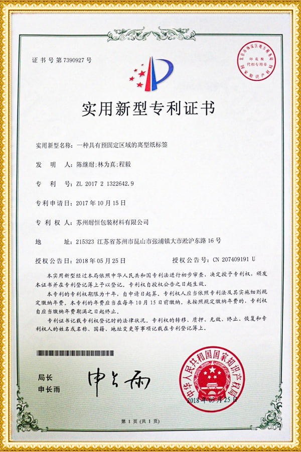 Certificat de brevet de model de utilitate