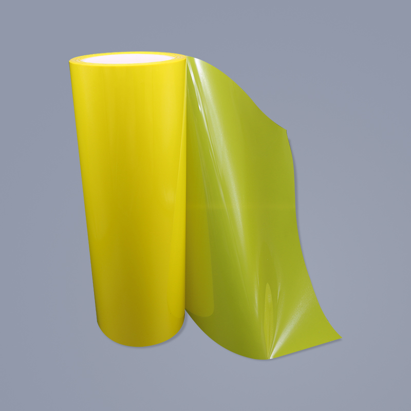 Film de eliberare galben PET
